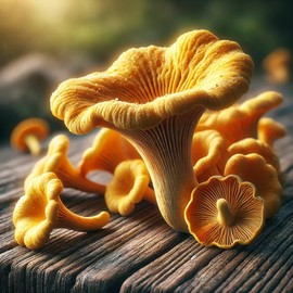 22Day Seeds: Chanterelle Mushrooms Spores/Cantharellus cibarius/Non GMO/Heirloom