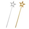 JIYIN Pack of 2 Magic Wand Glitter, Fairy Wand for