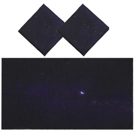 DDFS 2 Pack Fluorescent Light Cover Magnetic with 4 x 2 Feet,Fluorescent Light Cover Starry for Hospital Office Classroom Library Star