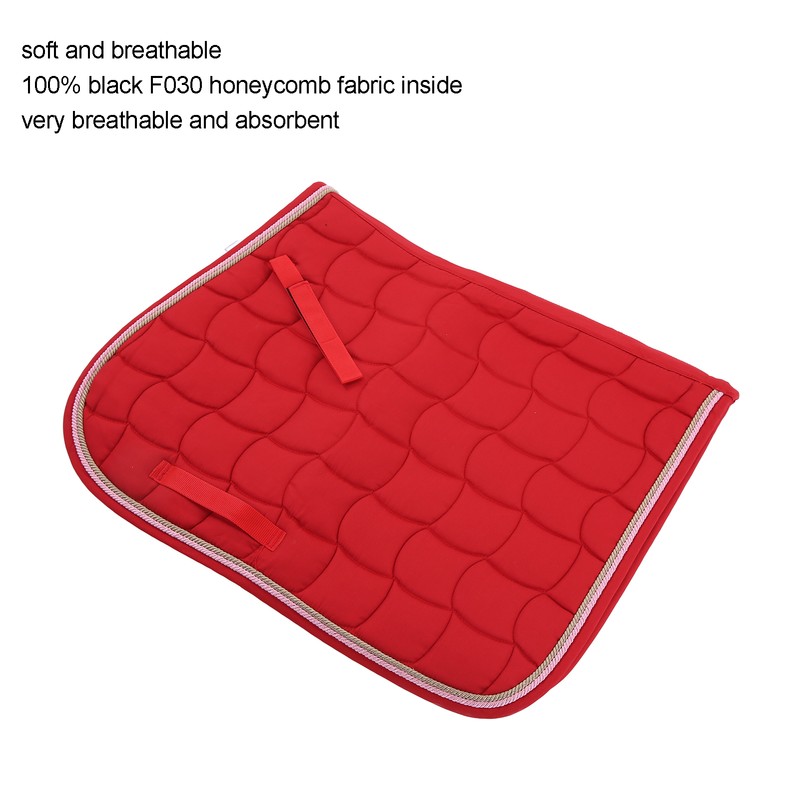 Saddle Pad Soft Breathable All Purpose Double Rope Saddle Pad