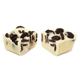 Oh Fudge - Cookies and Cream Fudge 1/2 Pound - The Oh Fudge Co. secret fudge recipe - rich, pure, creamy, and delicious cookies and cream fudge