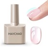 MAYCHAO 7-in-ONE Clear Pink Builder Nail Gel, 15ML Builder Base