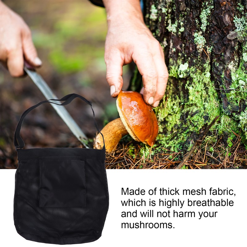 Outdoor Orchard Vegetable Fruit Picking Bag Breathable Mushroom Picking Bag