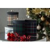 Premier Housewares 508267 Tartan Hip Flask, 8 oz - Blue