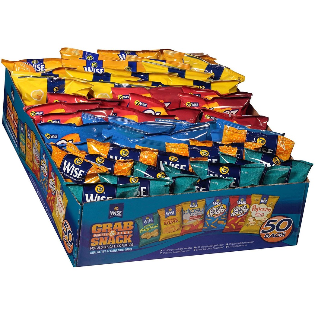 Wise Variety Pack, 50 Count