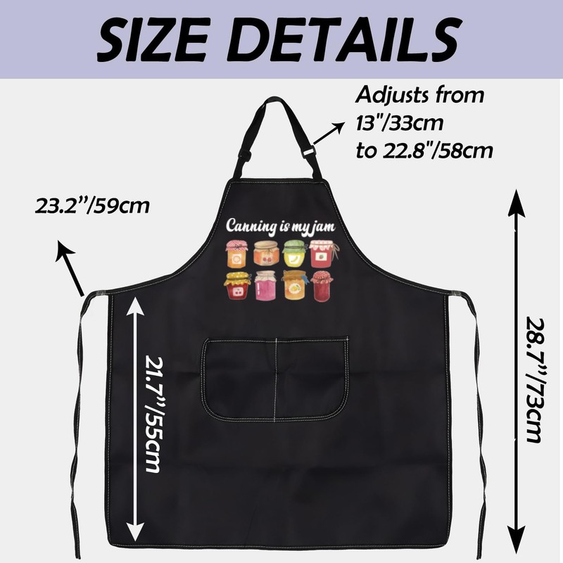 Canning Apron With Pockets Canning Is My Jam Canning Lover