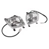 1 Pair Left Right 12V Front Headlamp Driving Light ATV