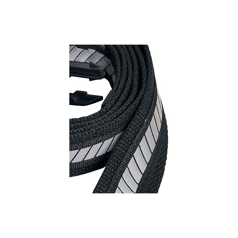 Urban Classics Unisex Belt, Black/Black/Silver