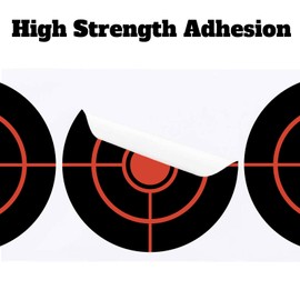 LikeLety 3 Inch-250 Pack Splatter Targets, Adhesive Shooting Target Stickers for BB Gun, Pellet Gun, Airsoft, Pistol, Rifle Shooting Practice