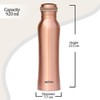 MILTON Copper Water Bottle 34 oz Extra Large - Ayurvedic