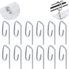 Metal Curtain Hooks for Window Curtain, Door Curtain Curtain Header