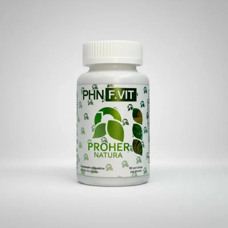 Suplemento Alga Espirulina Moringa Phn Fvit Cápsulas