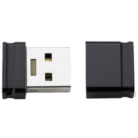 Intenso Micro Line 64GB USB Stick 2.0 - High Speed Flash Memory Stick Compact & Lightweight for Windows & Mac - Black
