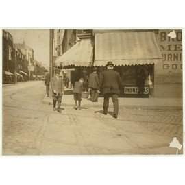 HistoricalFindings Photo: Boy Marketing,Boston,Massachusetts,Lewis Wickes Hine,Child Labor,October 1909