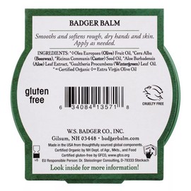Badger For Hardworking Hands Balm Tin, 2 oz