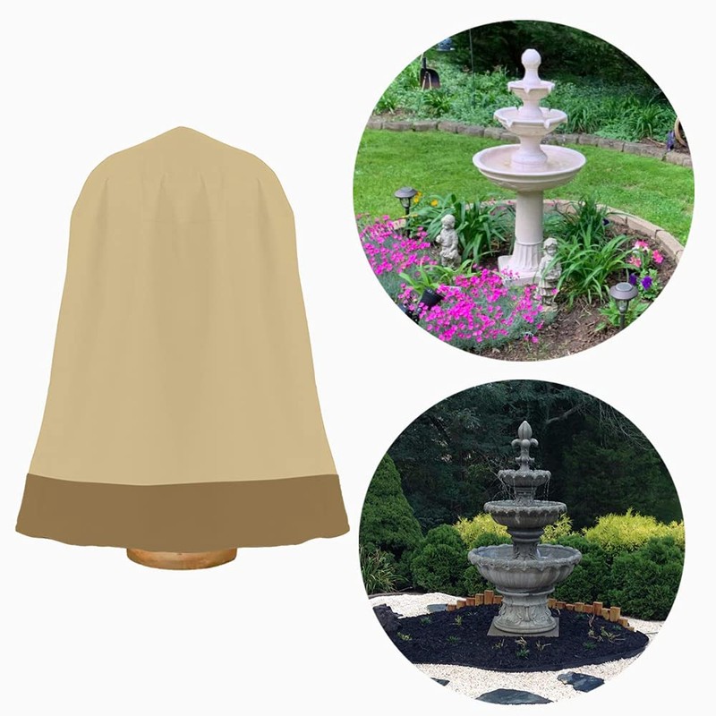 Outdoor Water Fountain Cover Waterproof Heavy Duty Cover for Winter