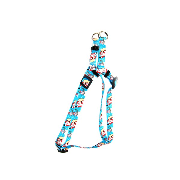 Yellow Dog Design Step-in Harness, Small, Santa and Snowman