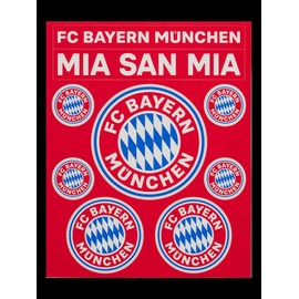 FC Bayern München Sticker Card Set of 2 Stickers 31919