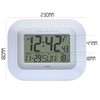 Radio Controlled LCD Wall Mountable and Desk Clock ( UK