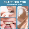Custom Fit Retainer, Clear Retainers for Teeth, BPA-Free, Comfortable and