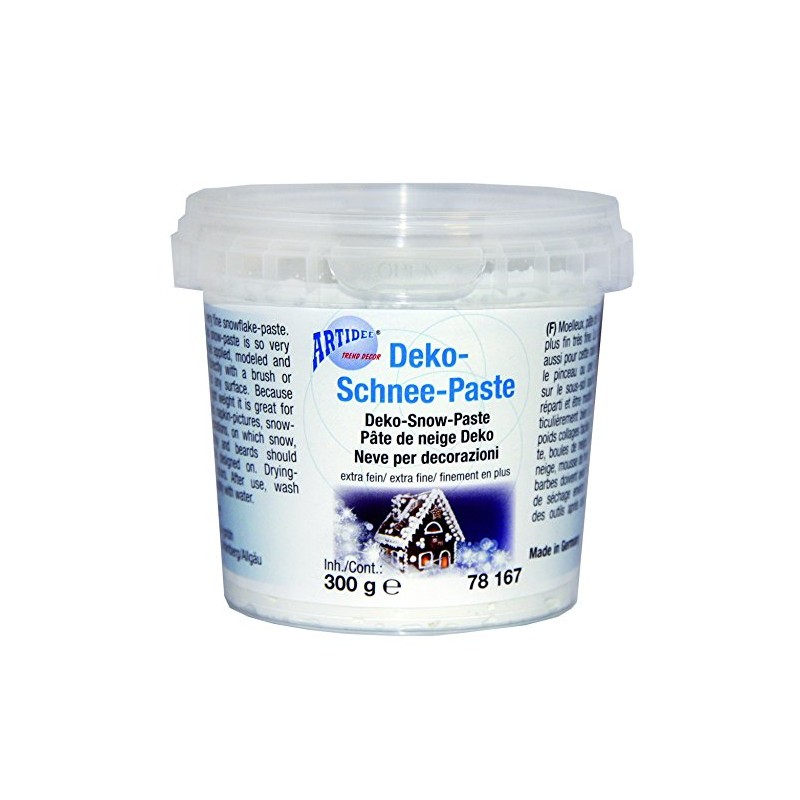 CREARTEC Decorative Snow White Extra Fine 300 Milliliters