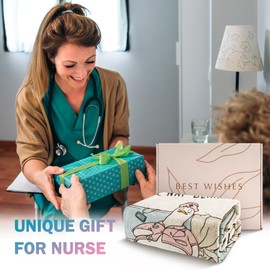 musaecoin Nurse Gifts for Women/Men, Gifts for Nurses - Soft Nurse Blanket, Nurse Appreciation Graduation Week Gifts, LPN RN Gifts for Nurses Flannel Throw Blanket 60" x 50"