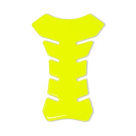 4R Quattroerre.it 18117 Adhesive 3D Tank Pad, Neon Yellow