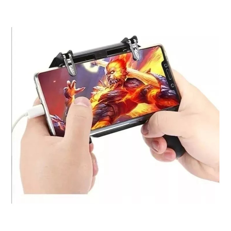 Maíz 4x3 Control Gamepad Joystick Gatillos Celular Gamer Soporte