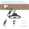 HYPERLITE UFO LED High Bay Light with Motion Sensor 21000LM,