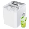 NEWBULIG Portable Countertop Ice Machine,Self-C - White