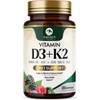 Vitamin D3 K2 Supplement | 5000 IU Vitamin D3 &