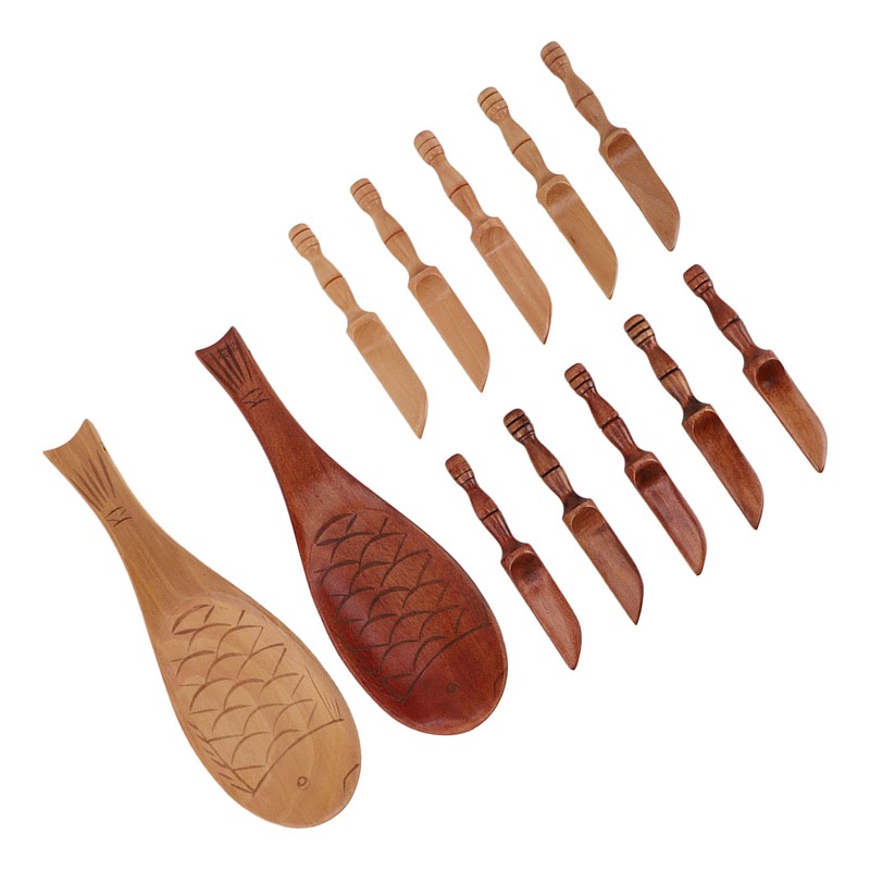Butter Knife Set Eco Friendly Multifunctional with 2 Spoons 10