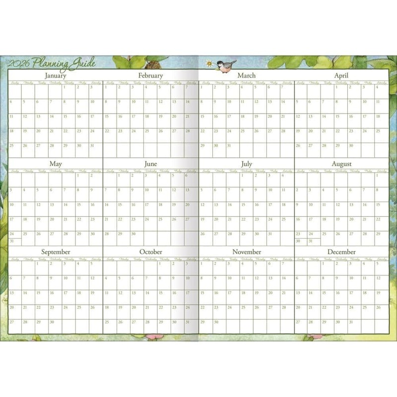 Lang Companies, Gnome Sweet Gnome 2026 Planner, 8.5'' X 12'',