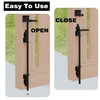 24 Inch Cane Bolt Gate Drop Rod, Heavy Duty Gate