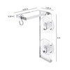 Impresa Suction Cup Window Plant Hanger - 2-Pack, Glossy Green