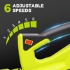 for Men Cordless Leaf Blower 21V: 500CFM 150MPH Electric Leaf
