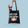 BDPWSS Dachshund Tote Bag - Weenie Mom BLTG CA -