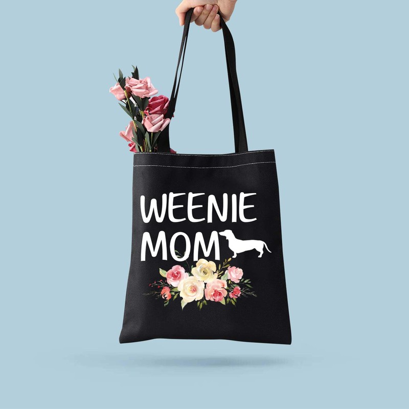 BDPWSS Dachshund Tote Bag - Weenie Mom BLTG CA -