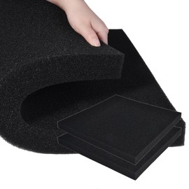 Hipanda 2 Pack Aquarium Bio Filter Sponge Pad 20"x20"x1.5",50PPI, Bio Filter Media Foam Pad Sponges, Cut-to-Size Open Cell Foam Sheet for Fish Tank