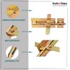 KOTARBAU® Bolt Bolt 150 mm with Padlock Double-Sided Lock Gate