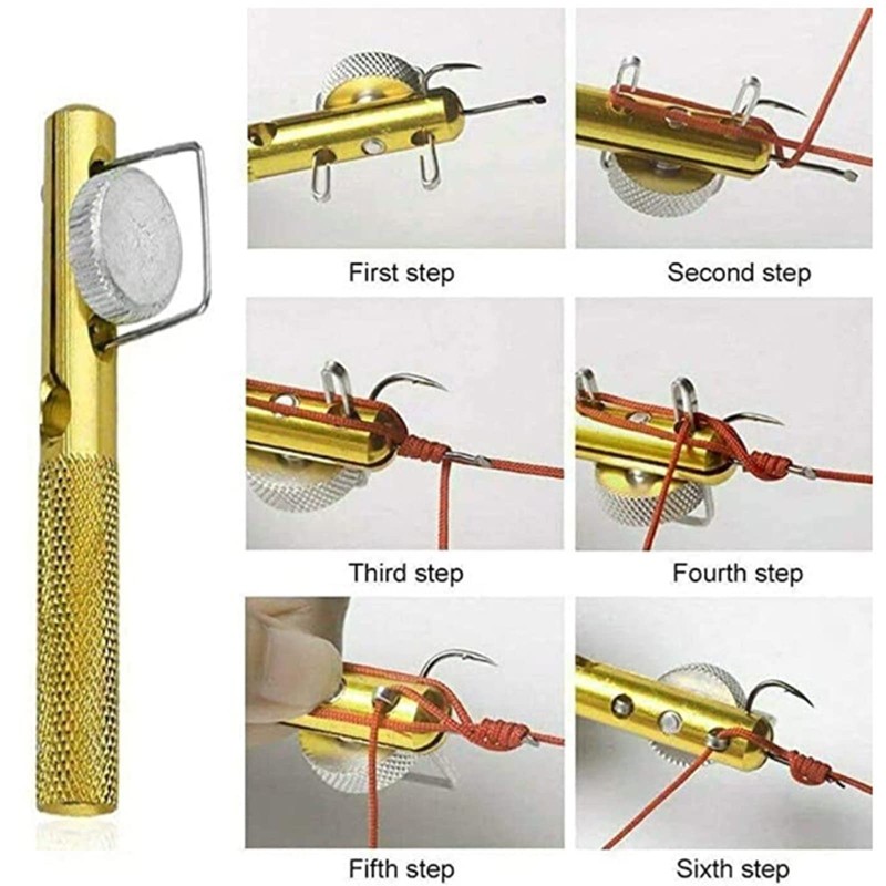 TFS Angling Fishing Hook Tying tool.Durable light alloy.Hook tyer,Hair rig