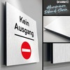 Türschilder24 Aluminium Dibond Sign, Door Sign, 120 x 120 x
