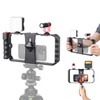 Zeadio Smartphone Video Rig, Wireless Grip Stabilizer with RGB Video