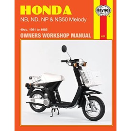 Honda NB, ND, NP & NS50 Melody (81 - 85) Haynes Repair Manual
