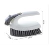 Cleaning Brush,Scrub Brush for Scrubbing Bathroom Floor Carpet White