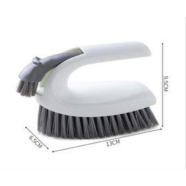 Cleaning Brush,Scrub Brush for Scrubbing Bathroom Floor Carpet White