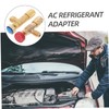 PACKOVE 4pcs Refrigeration Coupling Valves for Automotive Air Conditioner Recharge