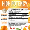 Vitamin C 1000mg Chewable Supplement - Extra Strength Immune Support
