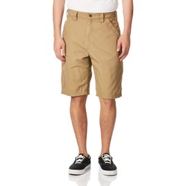 Carhartt Men's Canvas Work Short B147,Dark Khaki,38