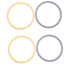 FOMIYES 4pcs Knee Bands Elasticity Fixed Patella Ring for Meniscus Tear Sports Compression Patellar Support